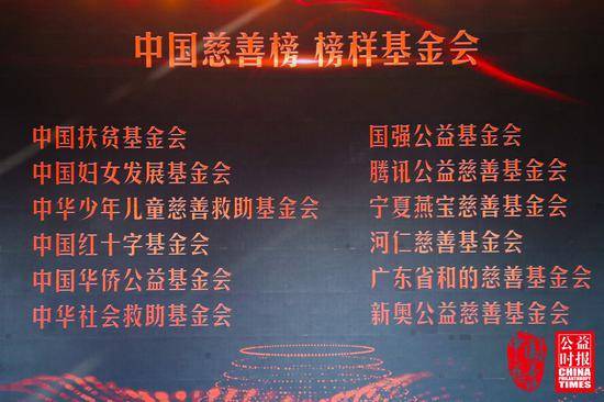 第十七届（2020）中国慈善榜发布(图3)