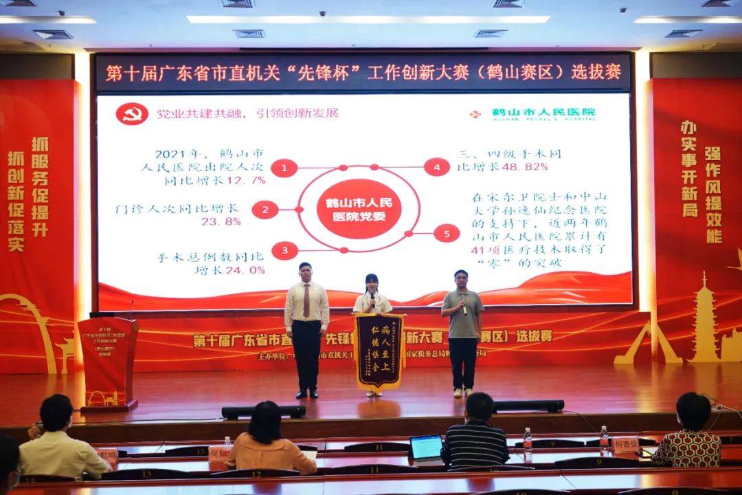 鹤山市举办第十届广东省市直机关“先锋杯”工作创新大赛鹤山赛区选拔赛(图3)