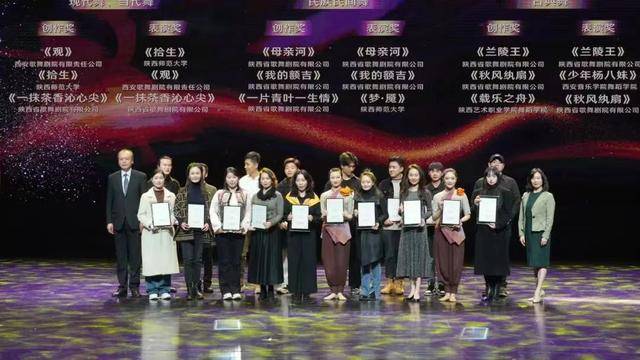 以荣誉为起点 迈向新高峰 2023年度陕西文艺颁奖典礼**举行(图5) 以荣誉为起点 迈向新高峰 2023年度陕西文艺颁奖典礼**举行(图5)